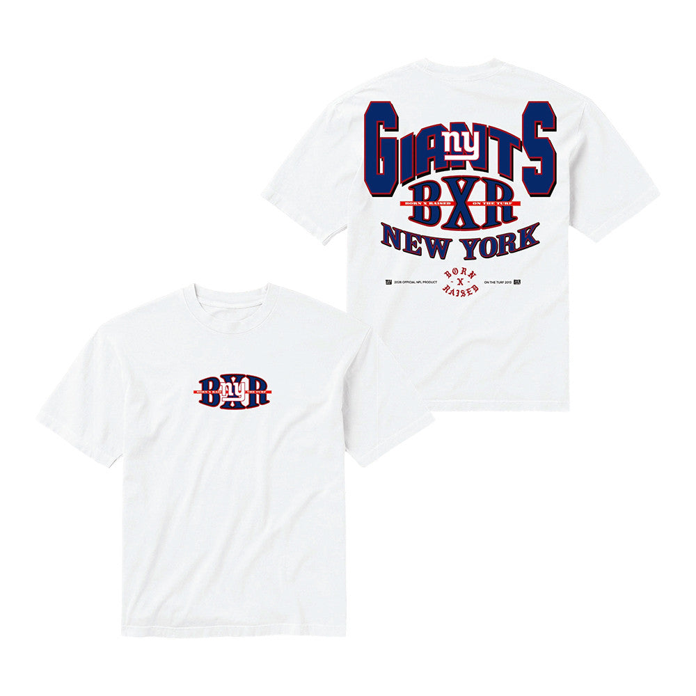 Giants BXR New York T-Shirt Born X Raised Football T-Shirt Gift For NFL Enthusiasts - Foxy23shop