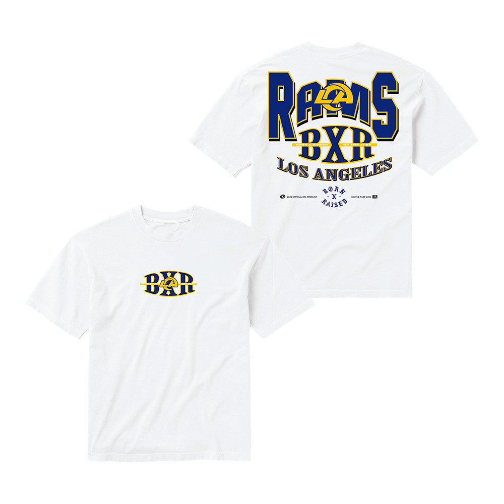 Rams BXR Los Angeles T-Shirt Born X Raised Football Special Shirt Gift For Sports Fans - Foxy23shop