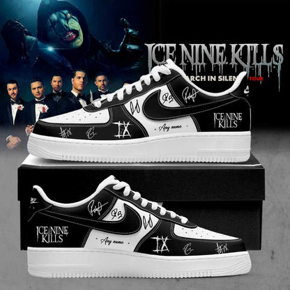 Custom Ice Nine Kills Silence Tour Sneaker Ice Nine Kills Special Gift For Music Lovers - Foxy23shop