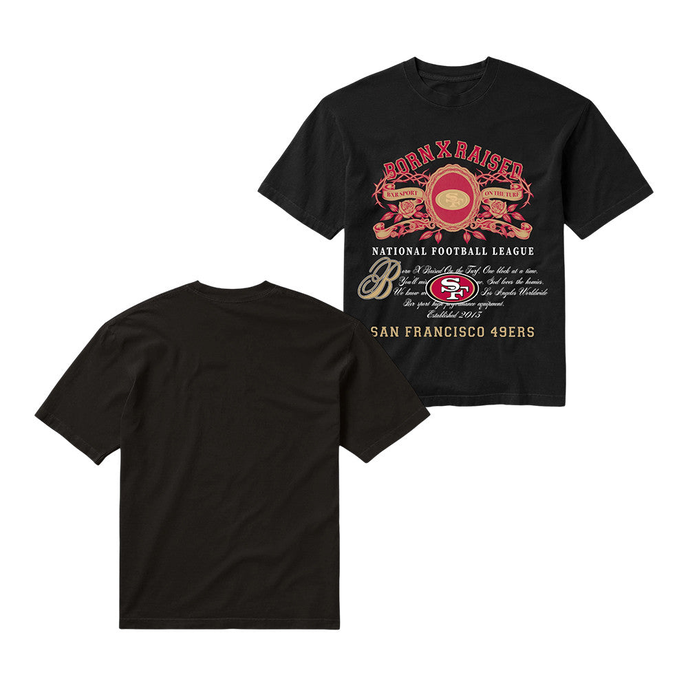 Born X Raised T-Shirt Born X Raised NFL Casual Tee Gift For Sports Fans - Foxy23shop