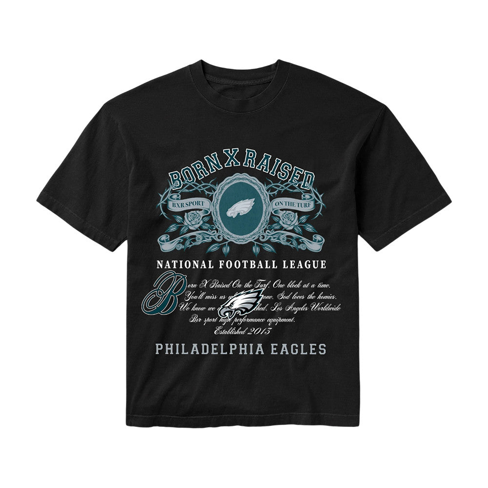 Eagles BXR Philadelphia T-Shirt Born X Raised NFL Apparel Gift For Football Fans - Foxy23shop