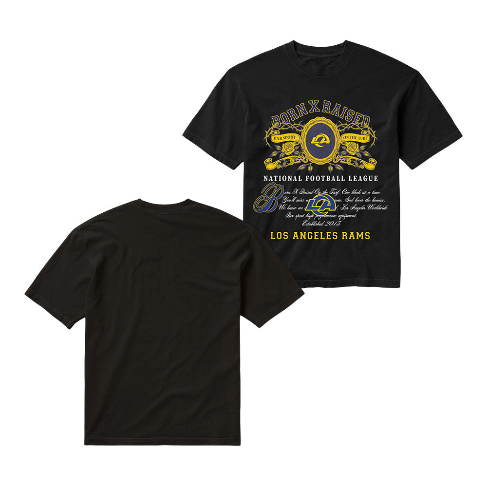 Rams BXR Los Angeles T-Shirt Born X Raised Clothing Gift For Football Fans - Foxy23shop