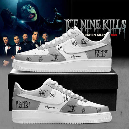 Custom Ice Nine Kills Silence Tour Sneaker Ice Nine Kills Special Gift For Rock Lovers - Foxy23shop