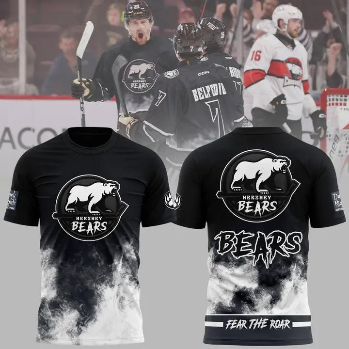 Fear The Roar T-Shirt Hershey Bears Apparel Special Gift For Sports Fans - Foxy23shop