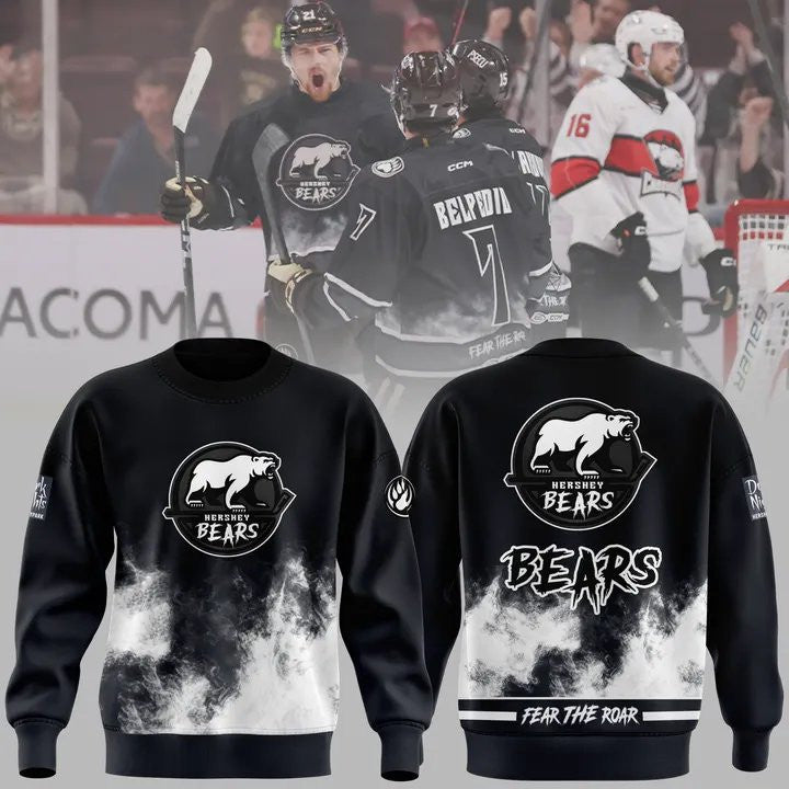 Fear The Roar Sweatshirt Hershey Bears Clothes Unique Gift For Hockey Lovers - Foxy23shop
