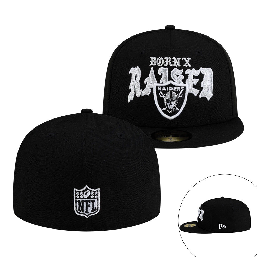 Raider BXR Las Vegas Snapback Hat Born X Raised Football Unique Gift For Sports Lovers - Foxy23shop