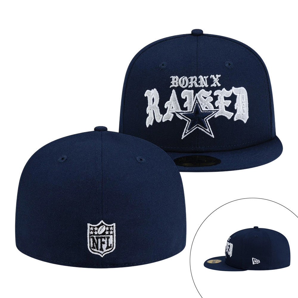 Cowboys BXR Dallas Snapback Hat Born X Raised Football Unique Gift For Sports Fans - Foxy23shop