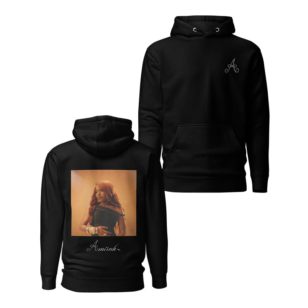 Amirah Portrait Hoodie Interscope Clothing Unique Gift For Music Collectors - Foxy23shop