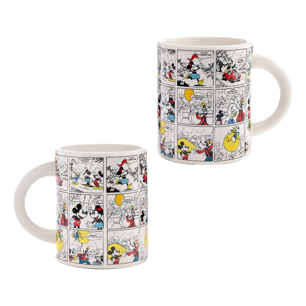 Disney x Macy's Merch Balloons Through The Years Mickey Friends Thanksgiving Day Parade Mug Gifts Idea - Foxy23shop