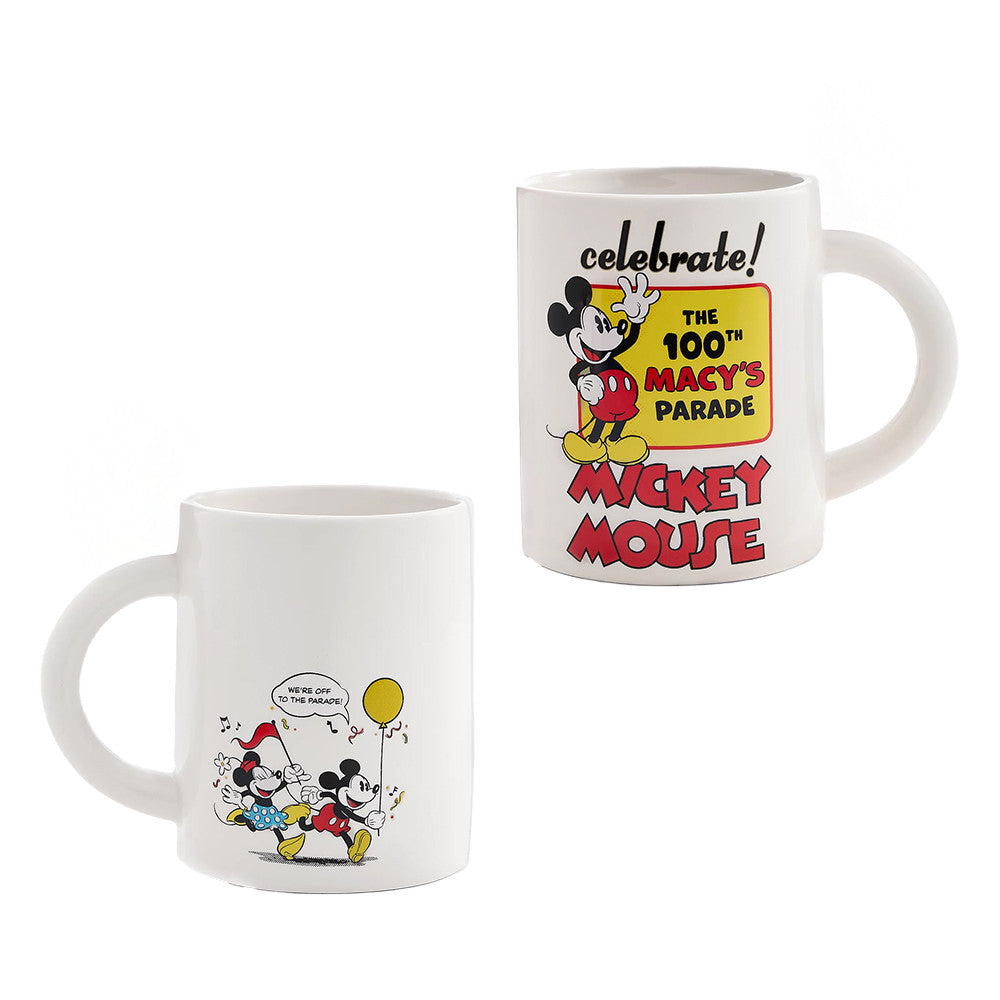 Disney x Macy's Merch Celebrate The 100th Macy's Parade Mickey Mouse Mug Gifts For Disney Lover - Foxy23shop