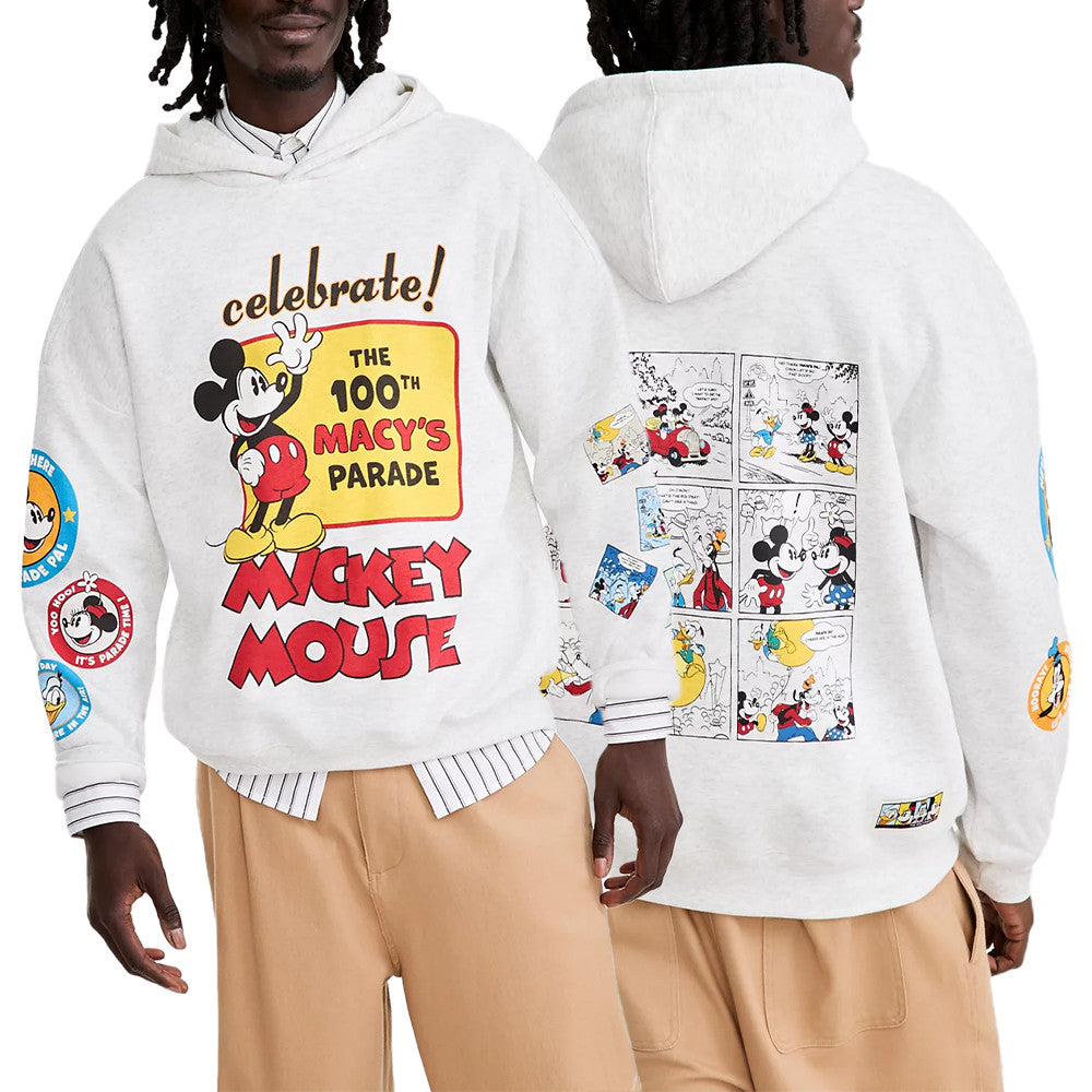 Disney x Macy's Merch Celebrate The 100th Macy's Parade Mickey Friends Hoodie Disney Lover Gifts - Foxy23shop