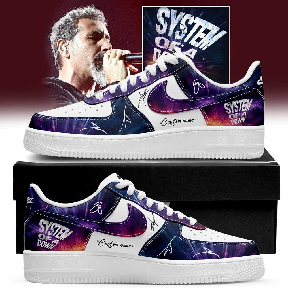 Custom System Of A Down European Tour 2026 Sneakers SOAD Fan Shoes Gift Ideas - Foxy23shop