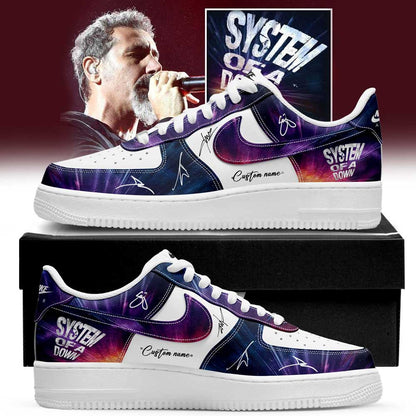Custom System Of A Down European Tour 2026 Sneakers SOAD Fan Shoes Gift Ideas - Foxy23shop