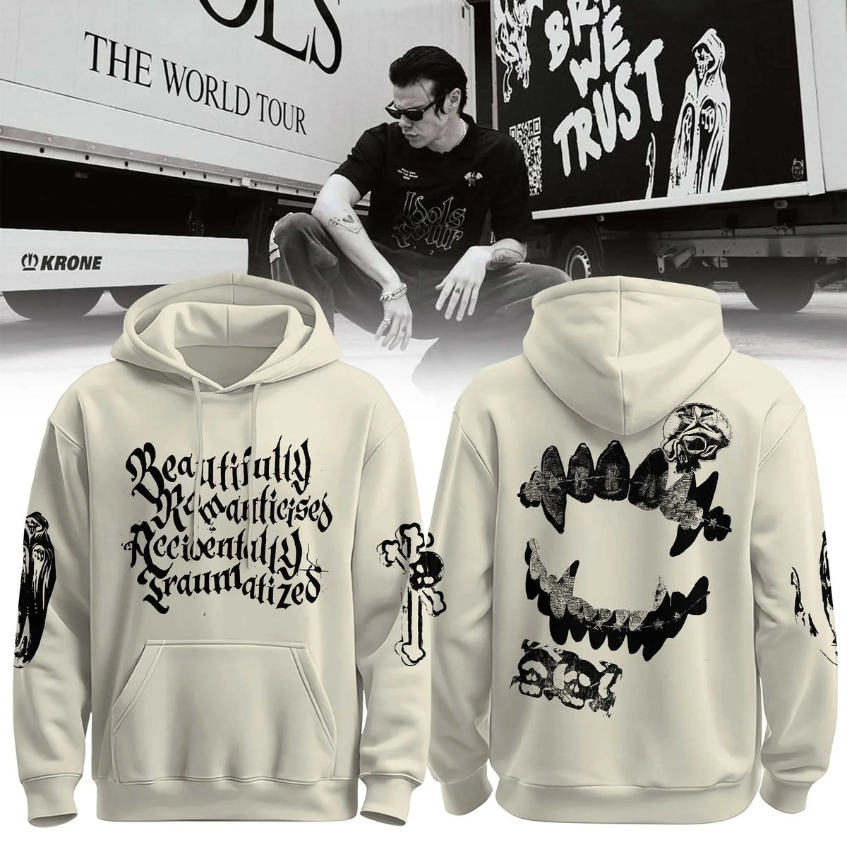 Yungblud Merch Idols World Tour 2026 Hoodie Best Gifts For Boyfriend - Foxy23shop