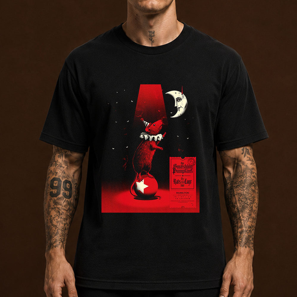 The Smashing Pumpkins The Rats In A Cage Tour T-Shirt The Smashing Pumpkins Merch Music Lover Gifts - Foxy23shop