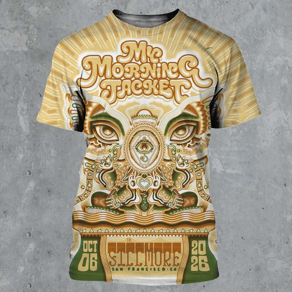 My Morning Jacket 2026 Event Poster T-Shirt My Morning Jacket Merch Music Lover Gifts - Foxy23shop