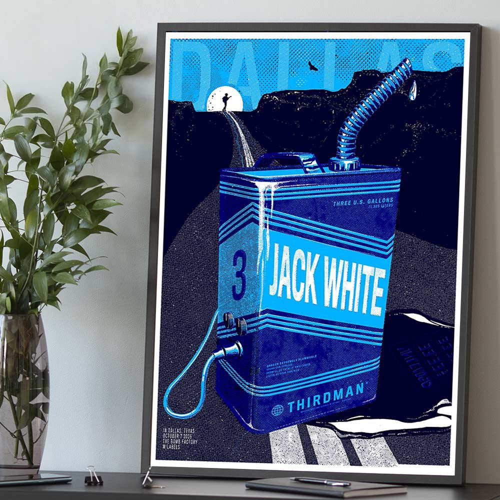 Jack White Dallas TX Event Poster Jack White Concert Poster Presents For Music Lovers - Foxy23shop