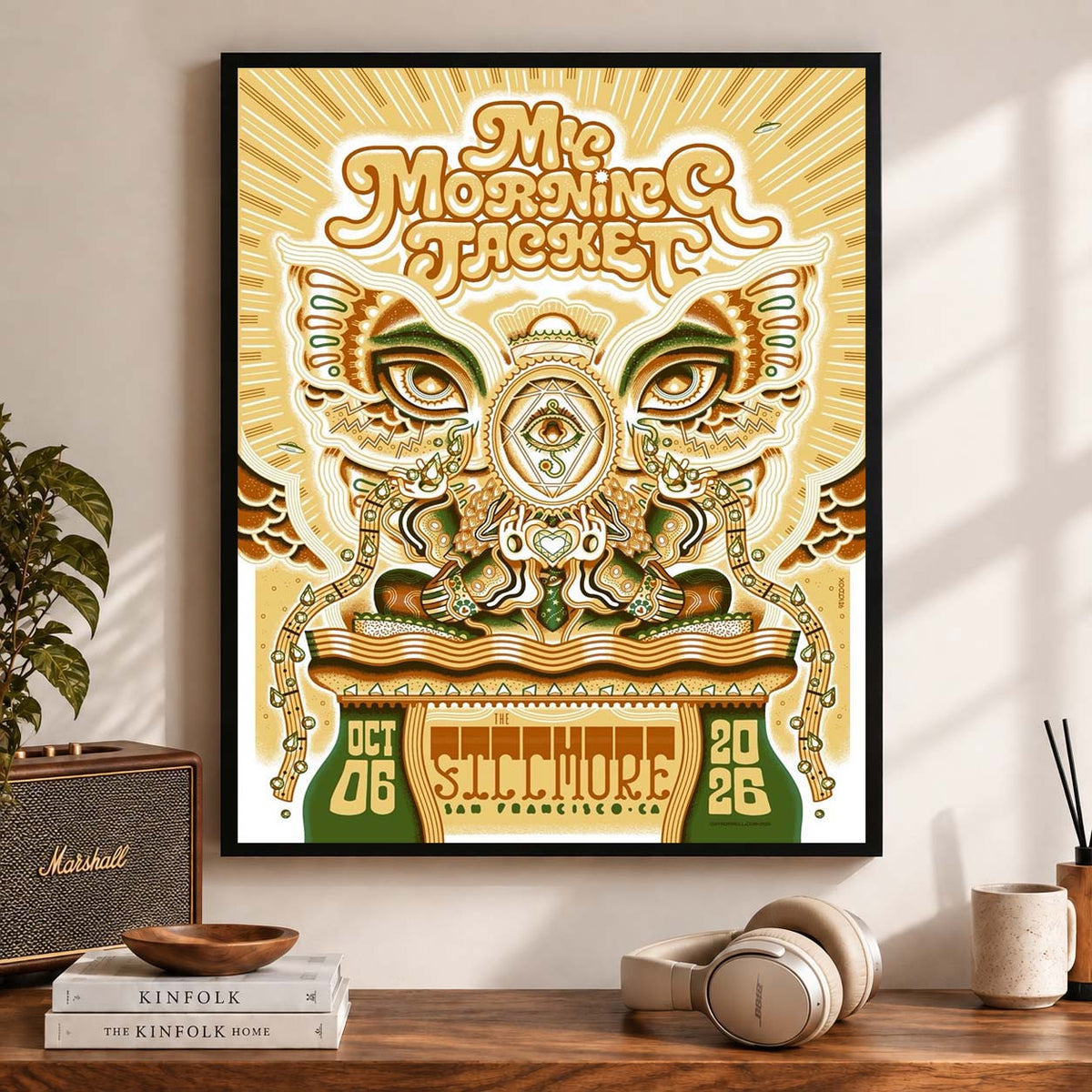 My Morning Jacket San Francisco CA 2026 Event Poster My Morning Jacket Merch Gift For Rock Lovers - Foxy23shop