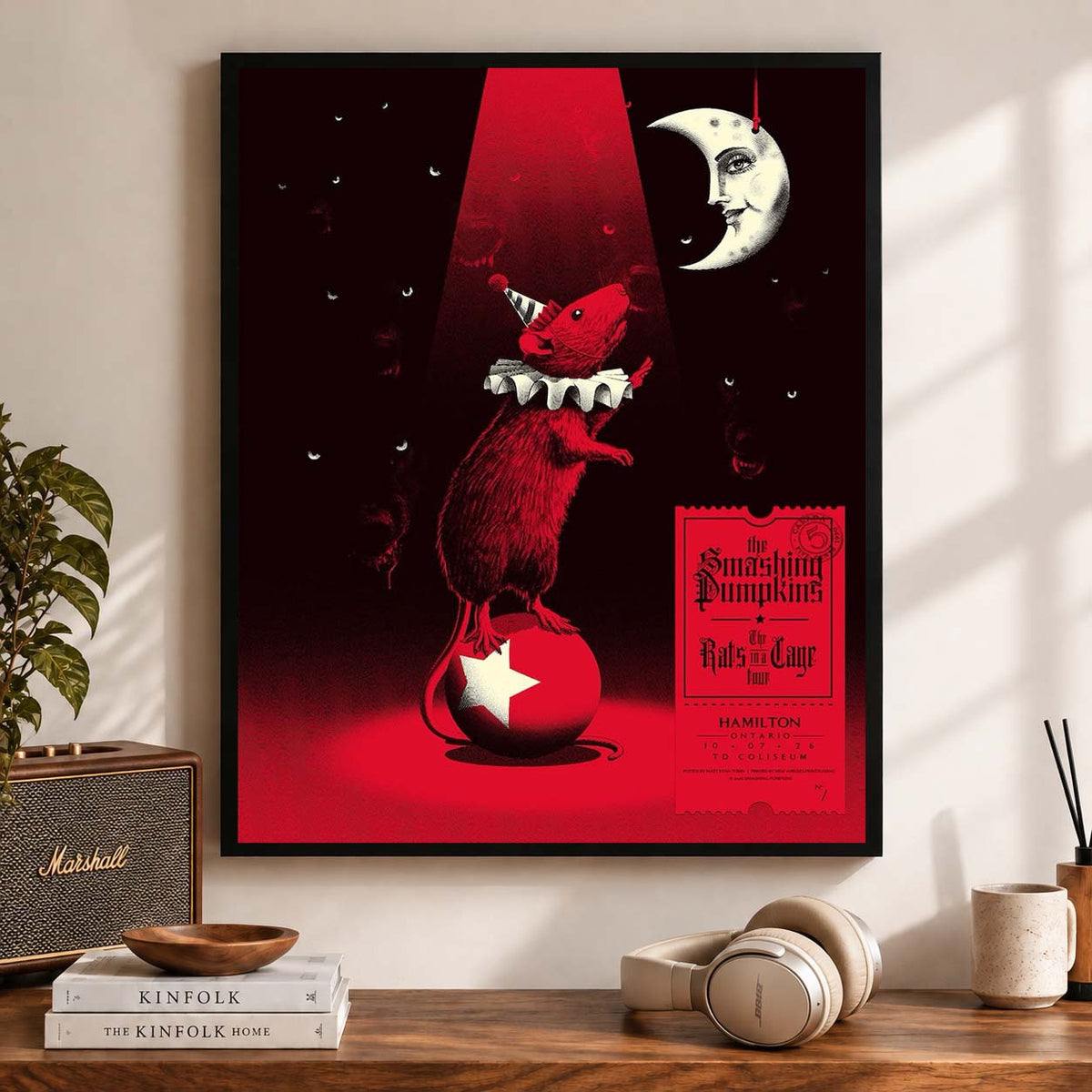 The Smashing Pumpkins Hamilton Ontario 2026 Event Poster The Smashing Pumpkins Poster Gift Idea - Foxy23shop