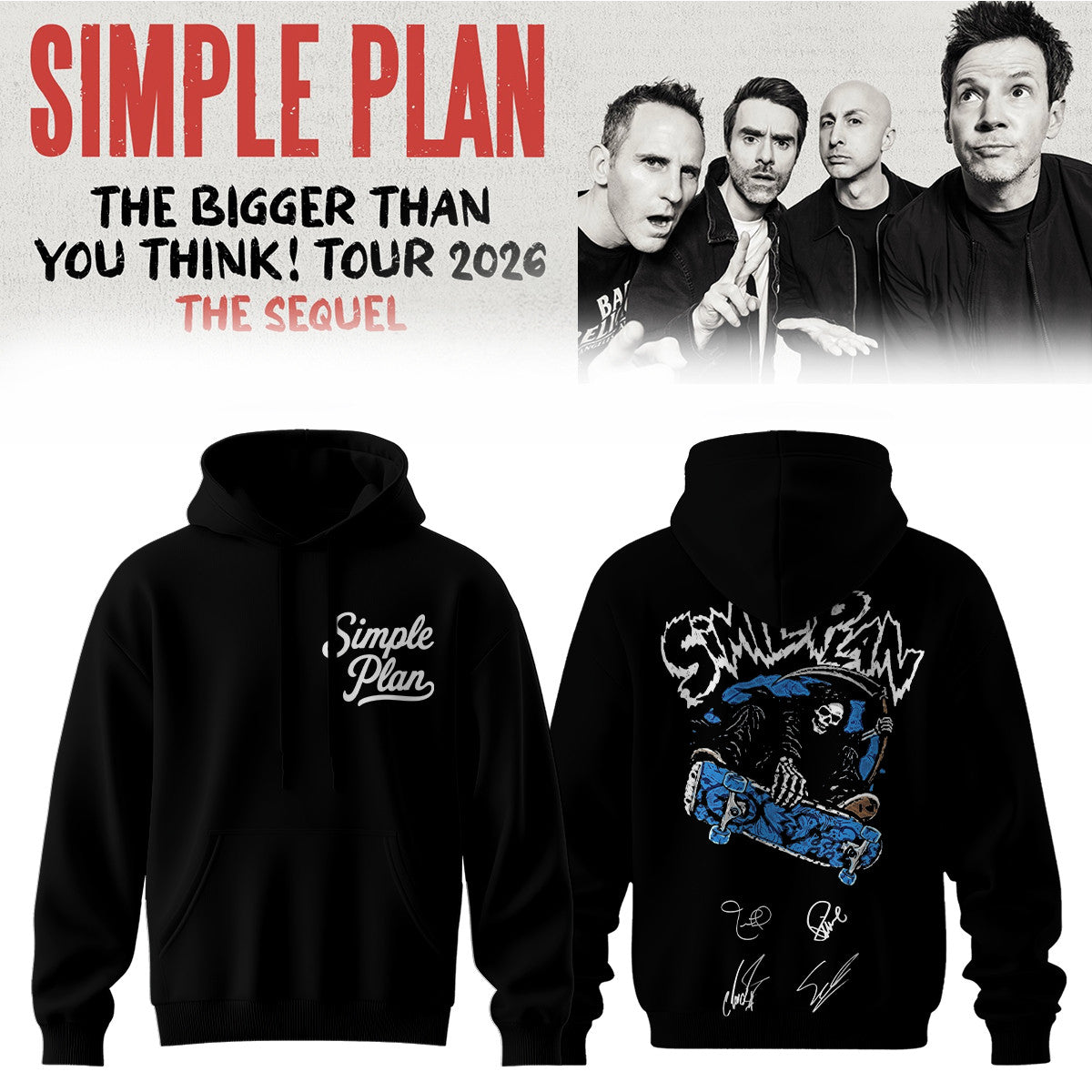 Simple Merch The Bigger Than You Think Tour 2026 Hoodie Astronauts Gift Ideas - Foxy23shop