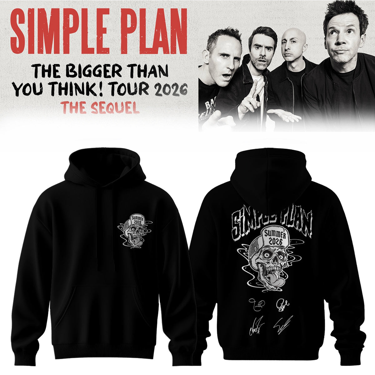 Simple Merch The Bigger Than You Think Tour 2026 Hoodie Best Gifts For Astronauts - Foxy23shop