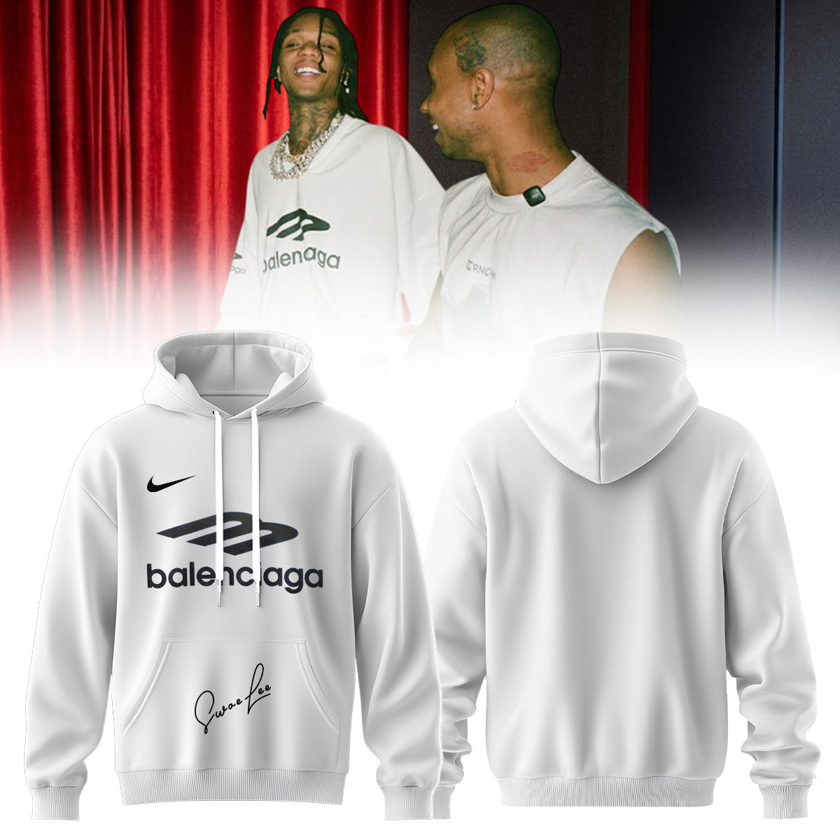 Swae Lee Merch Same Difference Tour Europe Hoodie Best Swae Lee Apparel - Foxy23shop