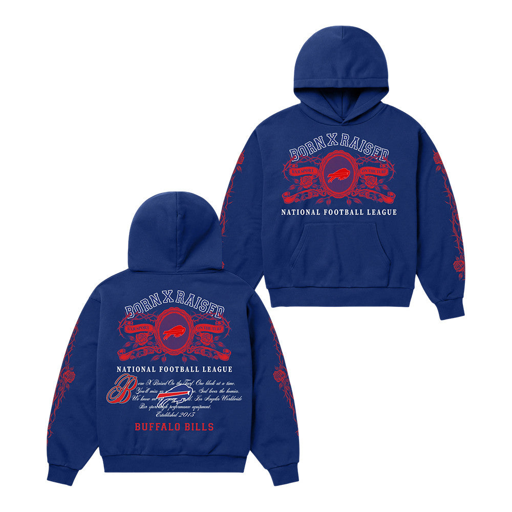 Bills BXR Hoodie Born X Raised Football Fan Apparel Gift For Game Day Fans - Foxy23shop