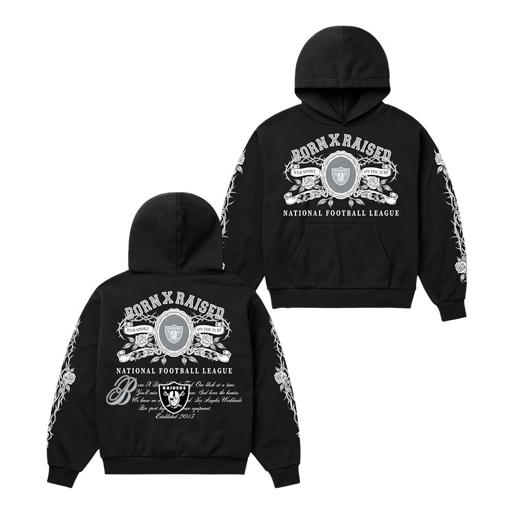 Raider BXR Las Vegas Hoodie Born X Raised Football Apparel Gift For Sports Lovers - Foxy23shop