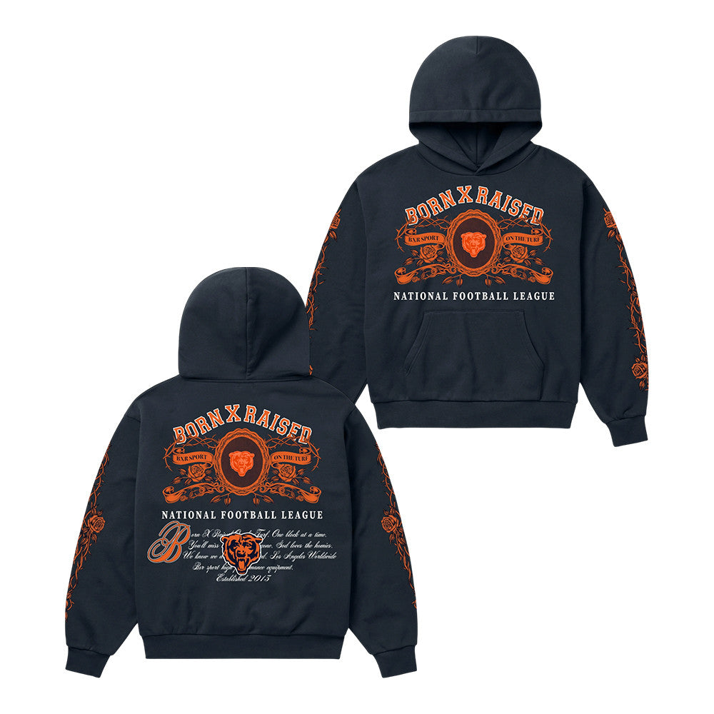 Born X Raised Hoodie Born X Raised NFL Game Day Clothes Gift For Football Lovers - Foxy23shop