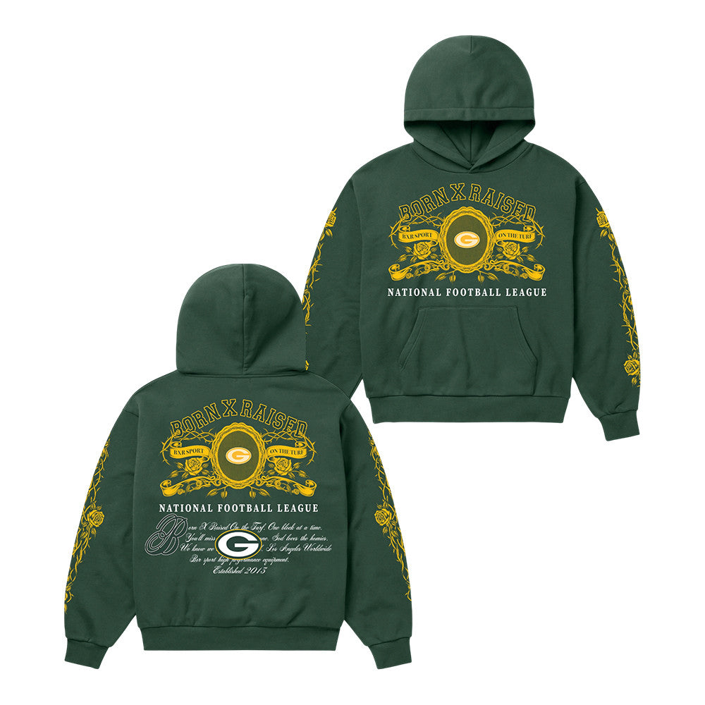 Packers BXR Green Bay Hoodie Born X Raised NFL Clothing Gift For Football Lovers - Foxy23shop