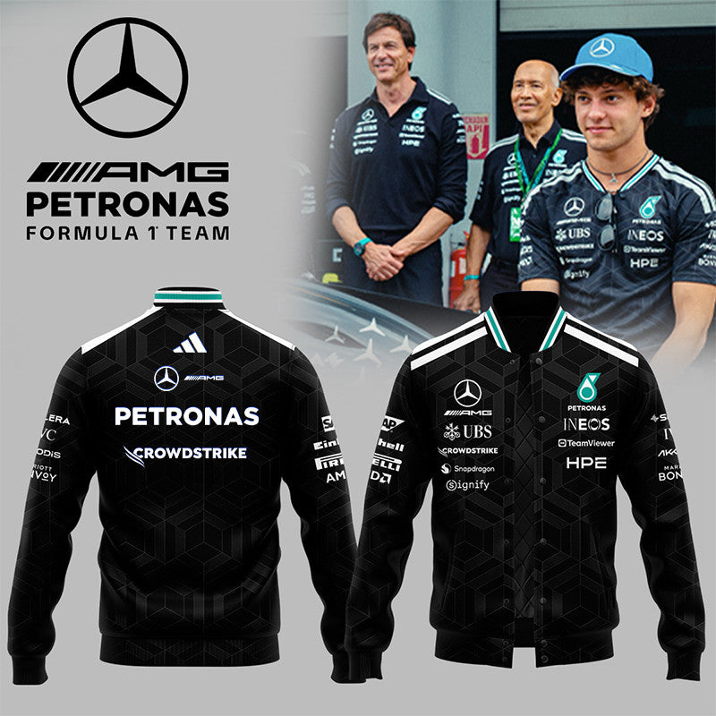 Mercedes Merch Kimi Antonelli Mercedes AMG Petronas Formula 1 Team Jacket F1 Lover Gifts Idea - Foxy23shop