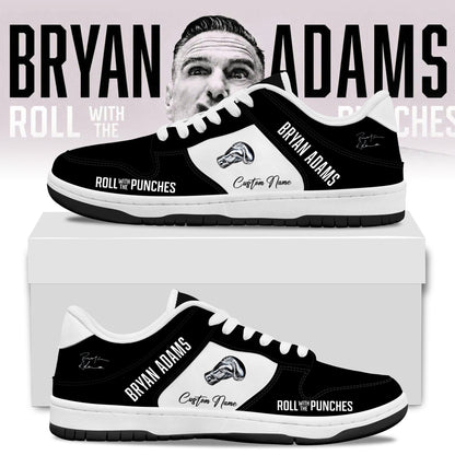 Custom Bryan Adams Roll With The Punches Tour 2026 27 Shoes Bryan Adams Sneakers - Foxy23shop