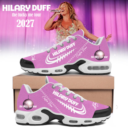 Custom Hilary Duff The Lucky Me Tour 2027 Sneakers Hilary Duff Merch Gift For Duffenders - Foxy23shop