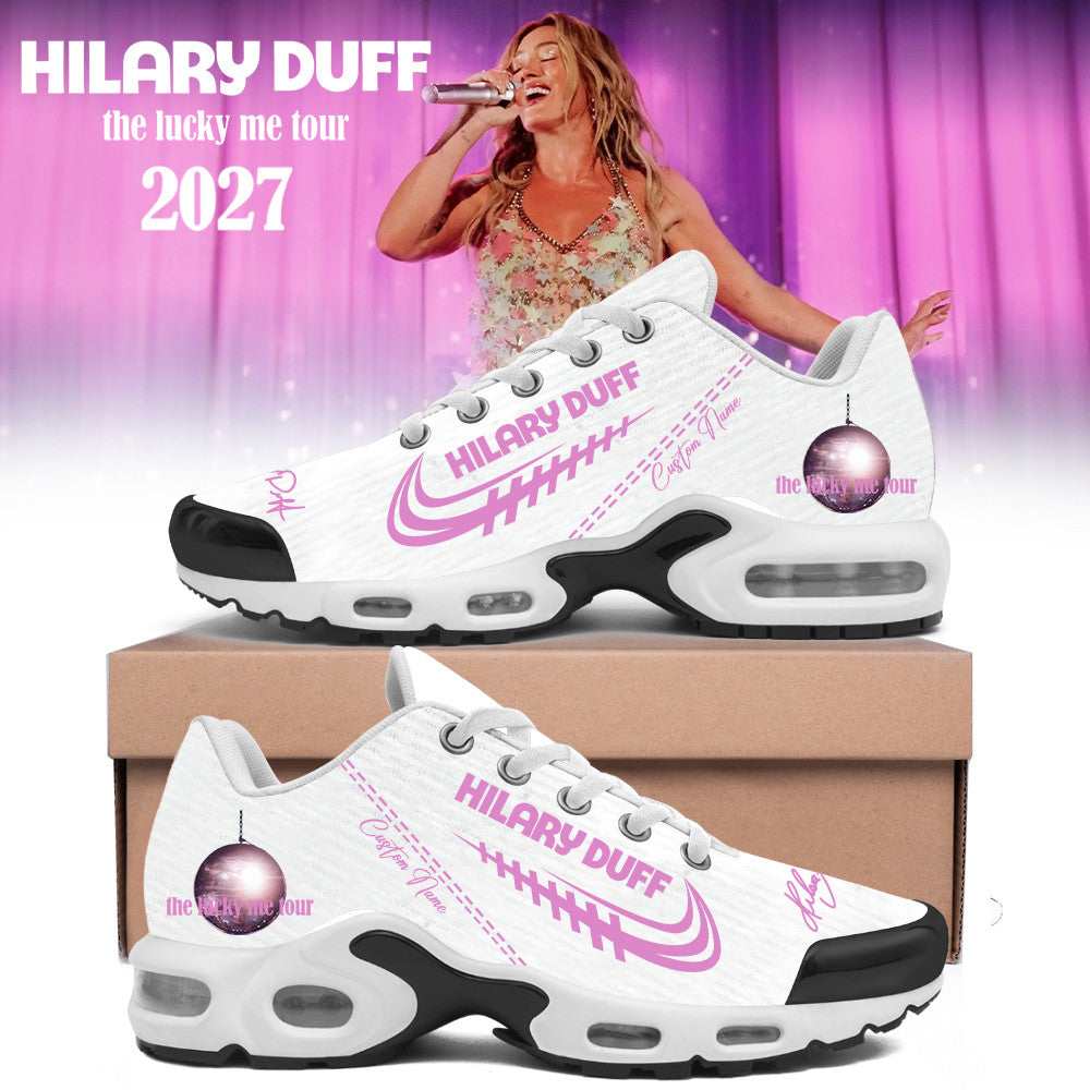 Personalized Hilary Duff The Lucky Me Tour 2027 Shoes Hilary Duff Merch Gifts For Girlfriend - Foxy23shop
