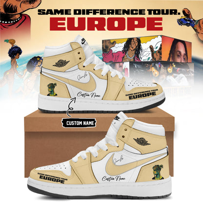 Personalized Swae Lee Merch Same Difference Tour Europe Shoes Swae Lee Lover Presents - Foxy23shop