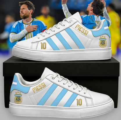 Argentina Lionel Messi Legacy 2026 Sneakers Lionel Messi Merch Fan Gear - Foxy23shop