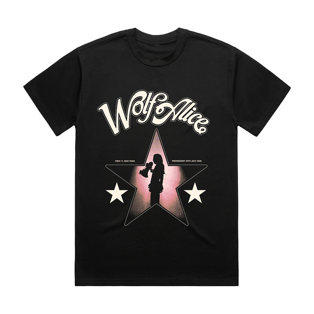Wolf Alice Store Merch New York Event Black T-Shirt Presents For Rock Fans - Foxy23shop