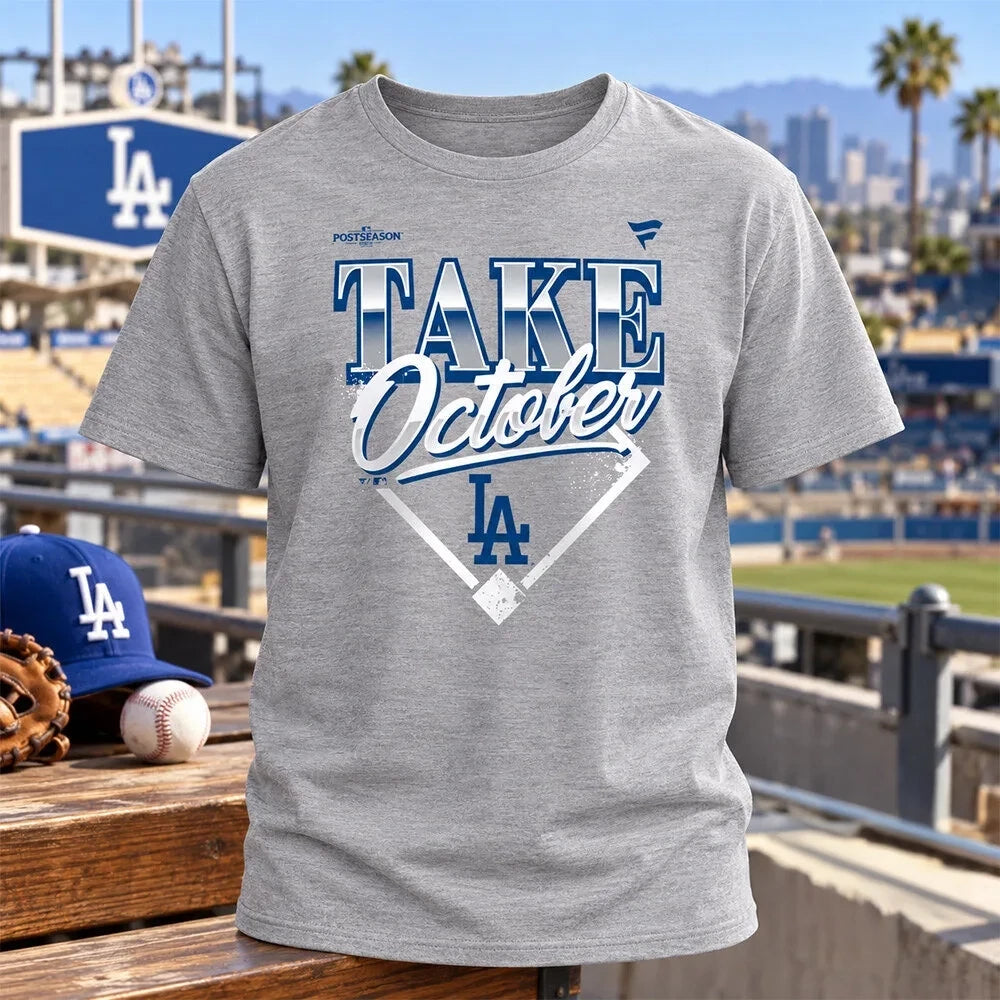 Los Angeles Dodgers 2026 Division Series Champions Locker Room Take October Shirt Fan Gear - Foxy23shop
