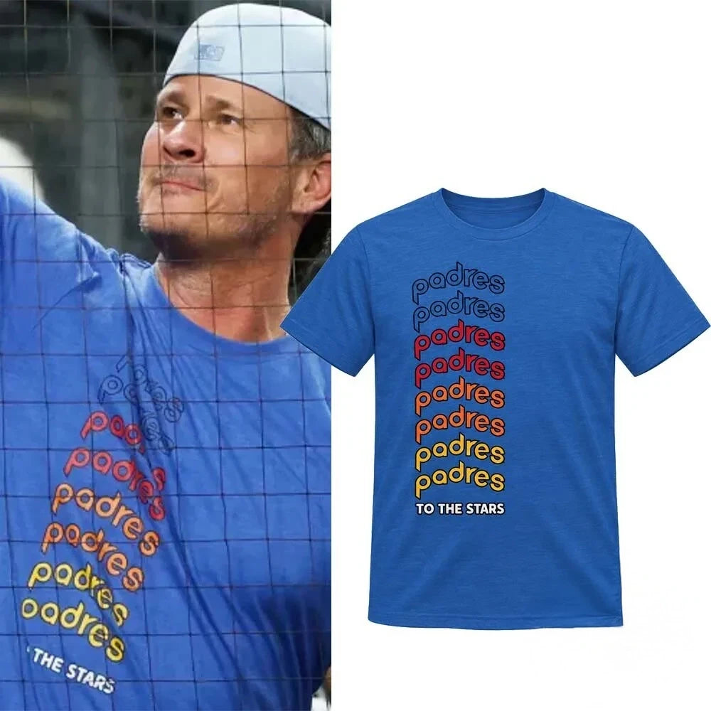 Tom DeLonge San Diego Padres Homage Repeat T-Shirt Presents For Tom DeLonge Lovers - Foxy23shop