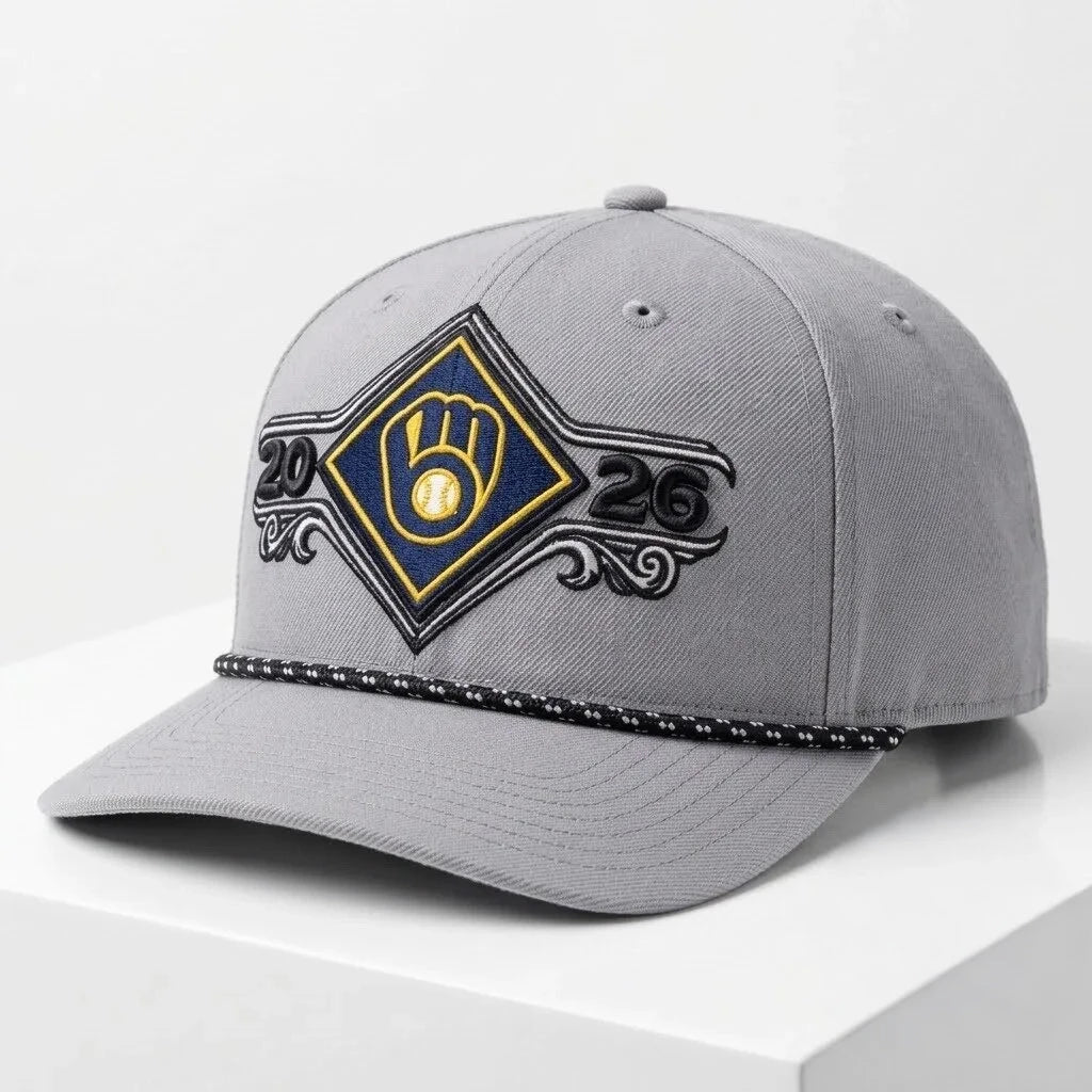 Milwaukee Brewers NLDS Champions Locker Room 2026 Hat Milwaukee Brewers Merch - Foxy23shop