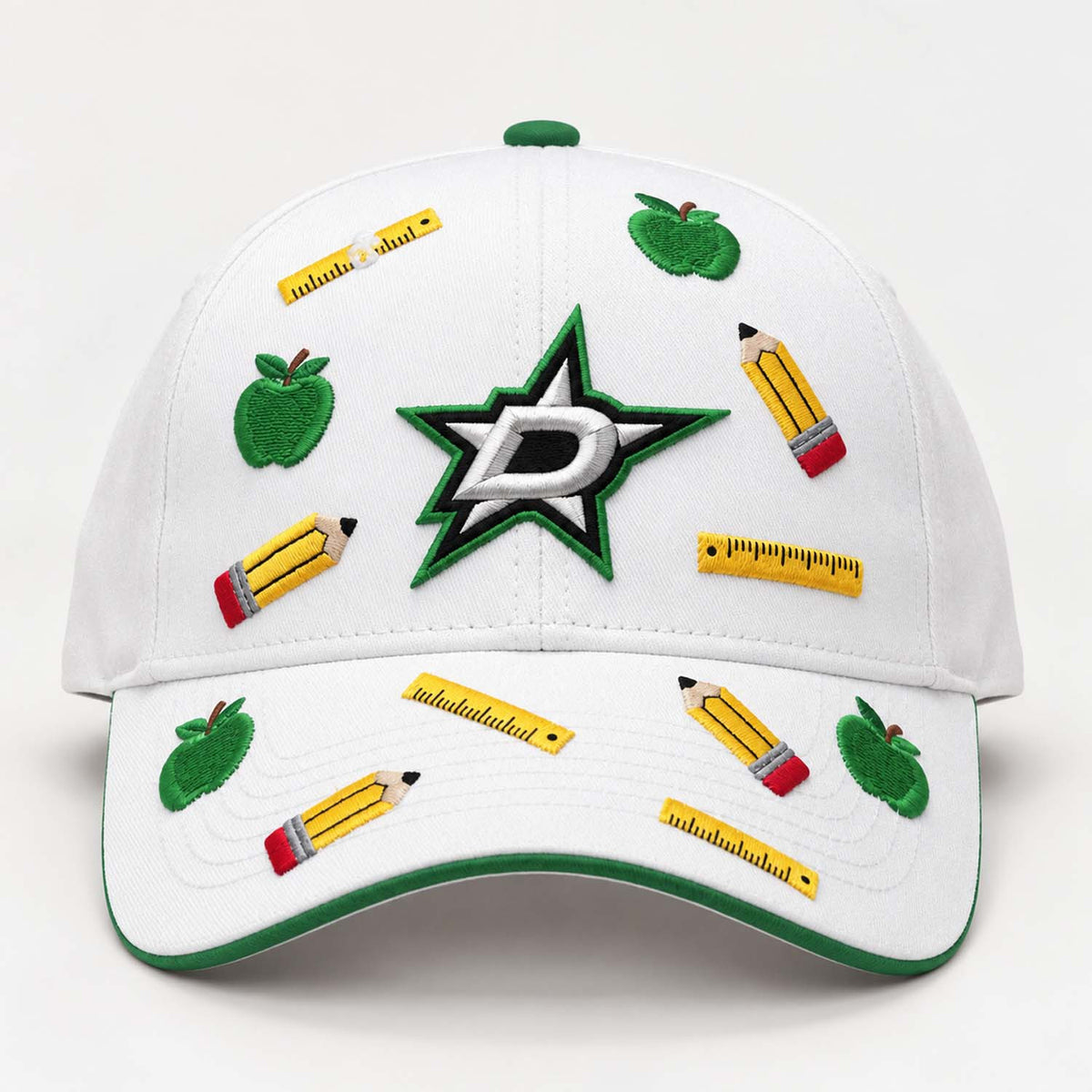 Dallas Stars x Teacher Appreciation Night Hat Dallas Stars Baseball Cap Best Gift - Foxy23shop