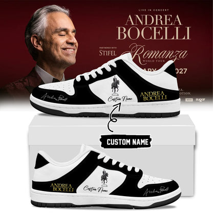 Custom Andrea Bocelli Sneaker Andrea Bocelli Believe Unique Gift For Collectors - Foxy23shop