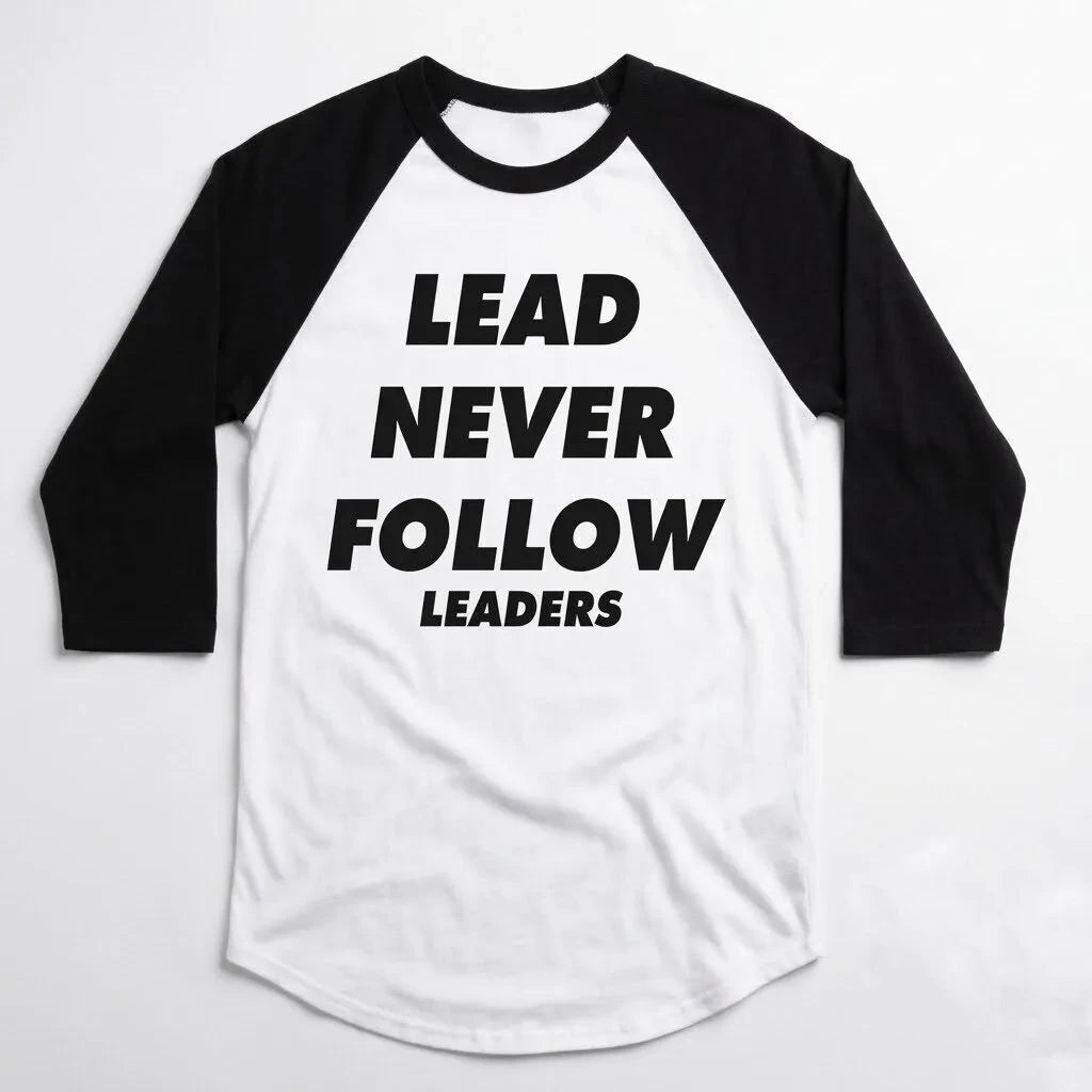 Chief Keef Lead Never Follow Leaders Raglan Long Sleeve Shirt Presents For Chief Keef Lover - Foxy23shop