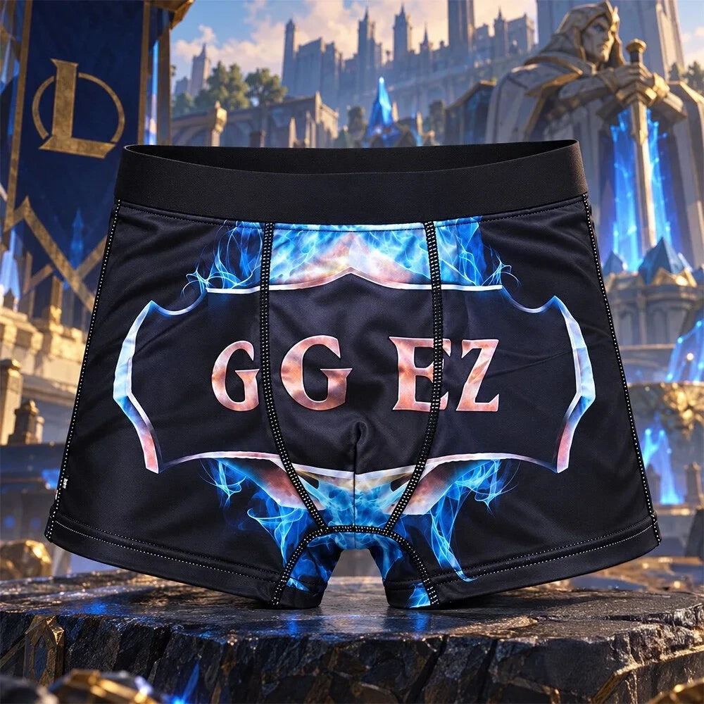League Of Legends Game Gg Ez Boxer Best Presents For LOL Lovers - Foxy23shop