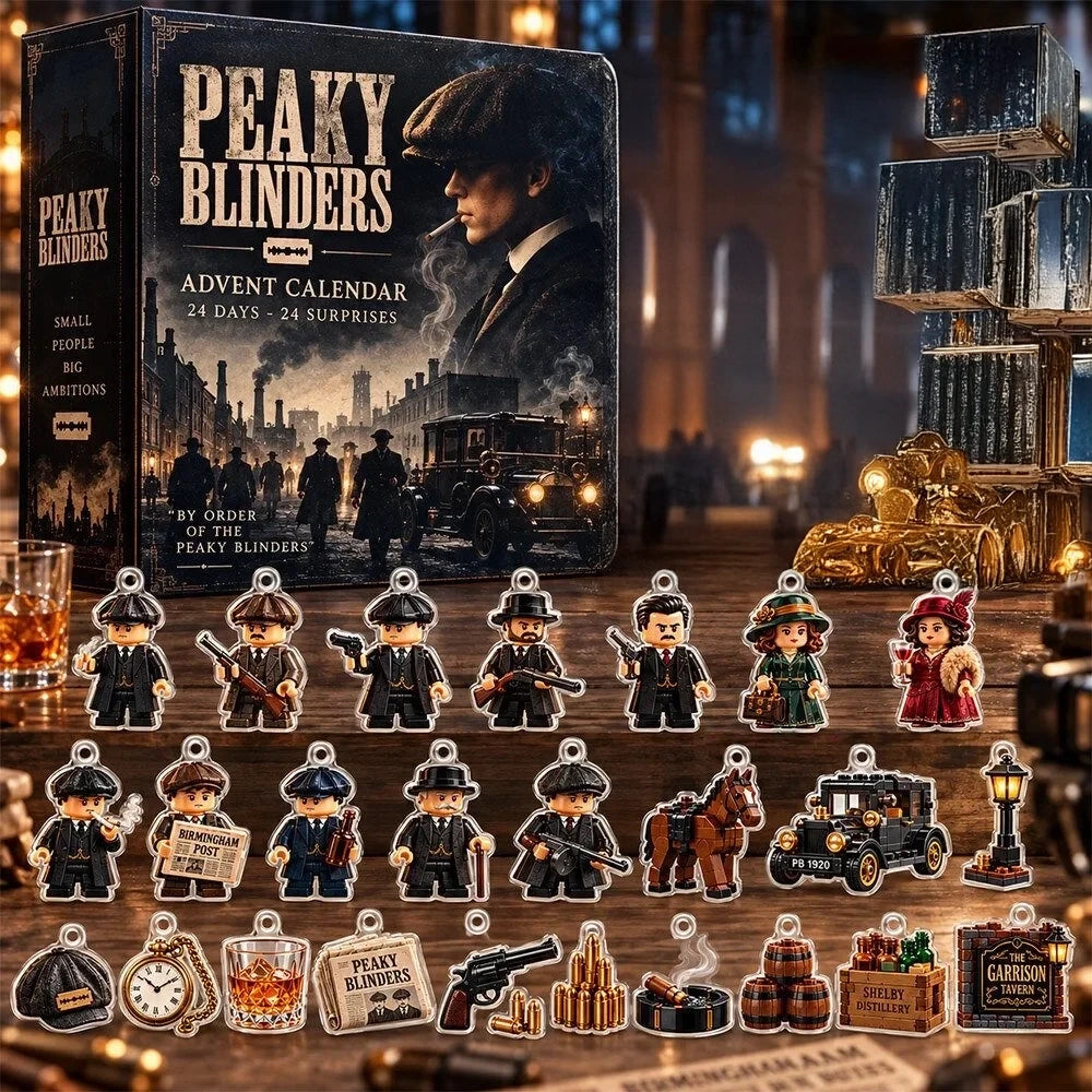 Peaky Blinders Tommy Shelby 24 Day Christmas Advent Calendar Christmas Eve Countdown Gift Ideas - Foxy23shop