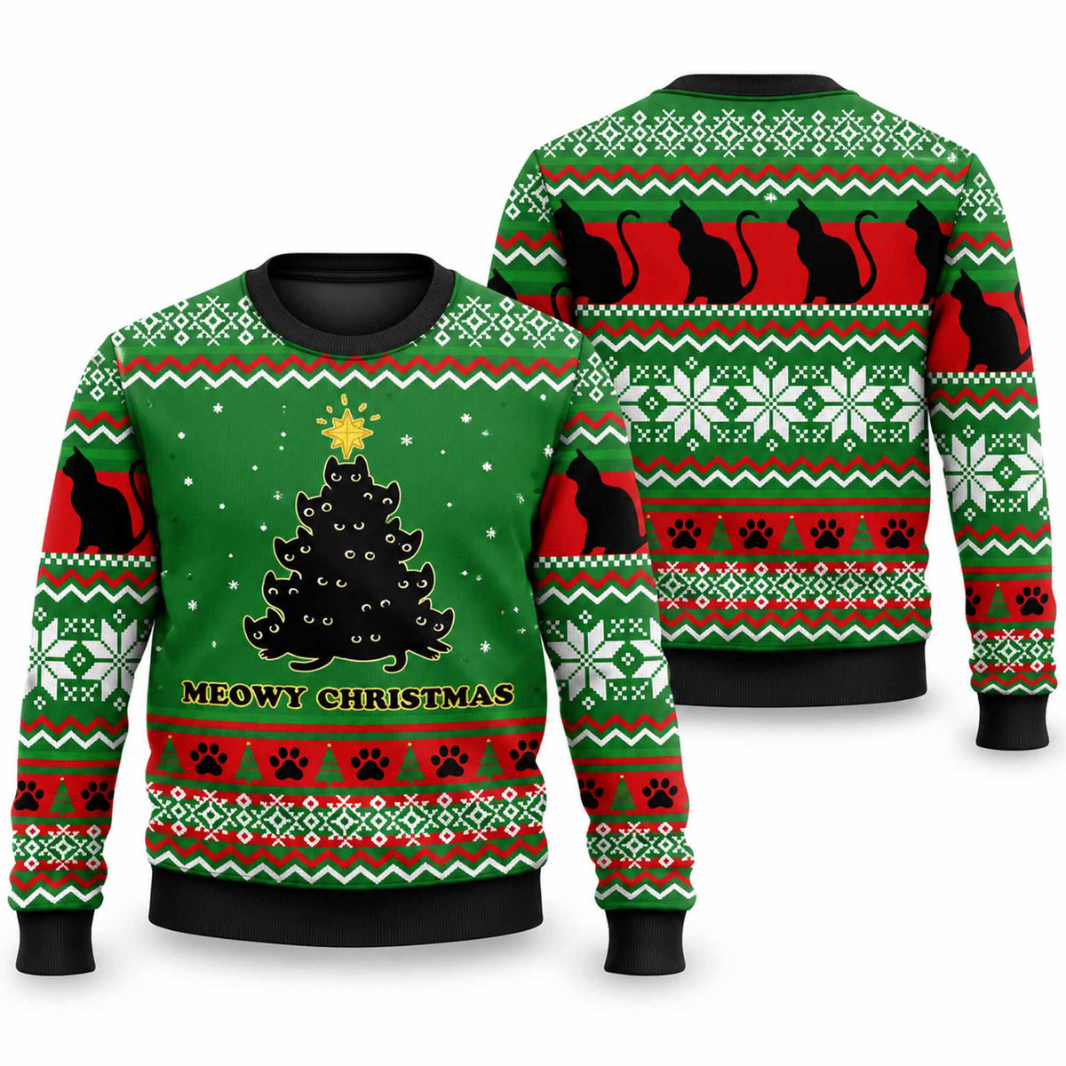 Copy of Corgi On Fleek Christmas Dog Snowflake Pattern Ugly Christmas Sweater Xmas Gifts For Corgi Owners - Foxy23shop