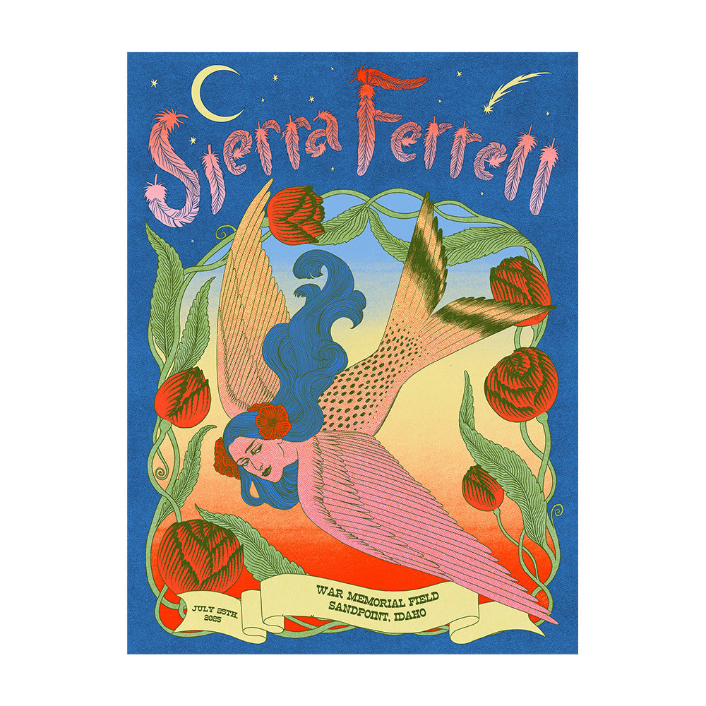 Sierra Ferrell Salt Lake City Event Poster Sierra Ferrell Merch Presents For Music Lovers - Foxy23shop