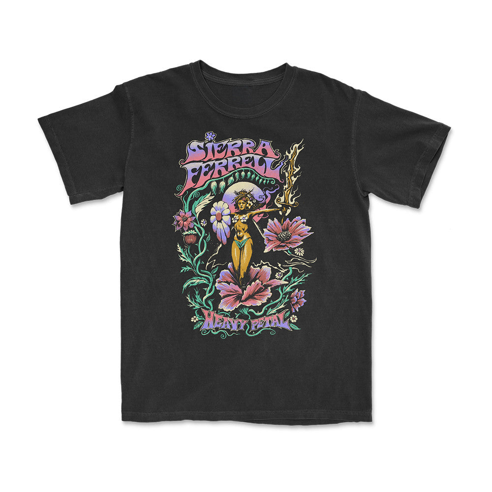 Sierra Ferrell Merch Heavy Petal Floral T-Shirt Unique Gifts For Sierra Ferrell Fans - Foxy23shop