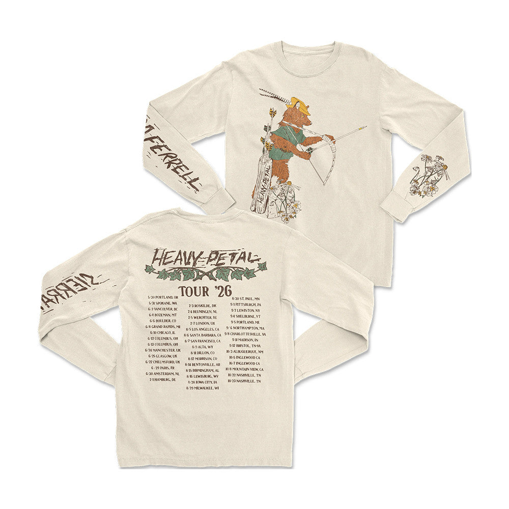 Sierra Ferrell Merch Ivory Fox Tour Long Sleeve Shirt Sierra Ferrell Apparel Gifts For Fans - Foxy23shop