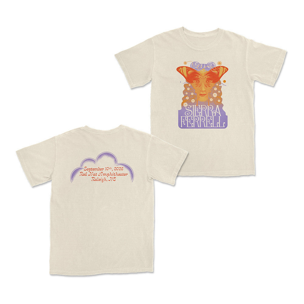 Sierra Ferrell Merch Raleigh Event T-Shirt Sierra Ferrell Concert Outfits Presents For Music Lovers - Foxy23shop